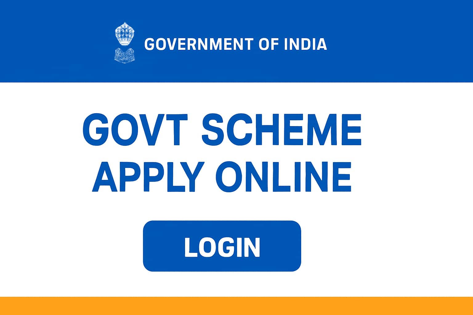 Govt Scheme Apply Online Login